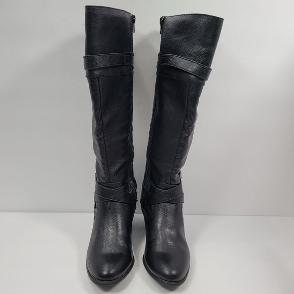 Cliffs By White Mountain Women's Black Tall High Boots US Size 7.5M - Picture 3 of 12